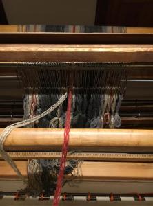Heddles all threaded